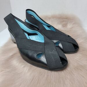 Thierry Rabotin Sexy sling-backs Peep Toe Women's Wedge Sandals Shoes